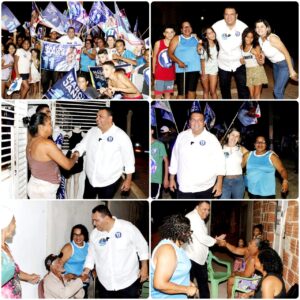 Márcio Jandir e Cida Gama são recebidos com festa no Residencial Praia do Rodeadouro