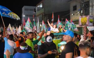 Puxado do 45 no bairro Piranga mostrou força da campanha