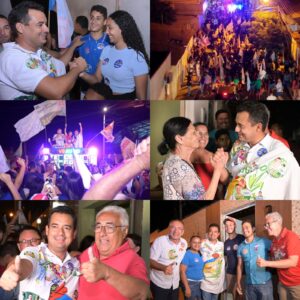 Multidão toma as ruas do São Geraldo e Jardim Universitário em apoio a Andrei e Tiano na Caminhada do 15