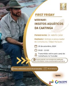 Cemafauna lembra prazo de inscrições para a 4ª edição do evento First Friday 2024
