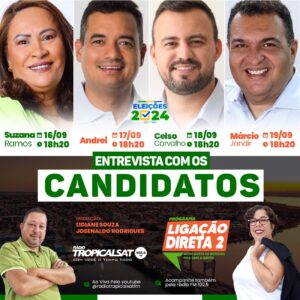 TropicaSAt inicia entrevistas com candidatos a prefeito (a) de Juazeiro