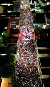 Festa da Vitória leva multidão às ruas de Juazeiro em comemoração à vitória nas urnas de Andrei e Tiano