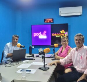 PodViva estreia falando sobre o Outubro Rosa na Nova Cidade FM 95,7
