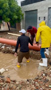 Prefeito acompanha ações da equipe do Gabinete de Crise para minimizar os impactos das chuvas em Juazeiro