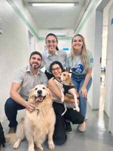 Serviço de assistência com cães do Hospital Dom Malan em Petrolina celebra resultados positivos juntos aos pacientes