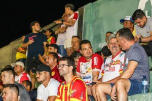 Prefeito Andrei prestigia o jogo da Juazeirense e CSA da Copa do Nordeste e destaca investimentos no esporte