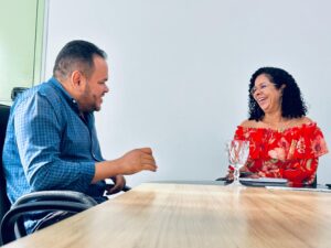 Gleidson Azevedo e secretária de Educação dialogam sobre melhorias na rede municipal