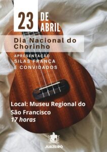 Juazeiro celebra Dia Nacional e Municipal do Chorinho com evento musical nesta quarta (23)