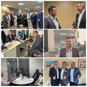 Prefeito Andrei Gonçalves inicia agenda em Brasília buscando mais investimentos para Juazeiro