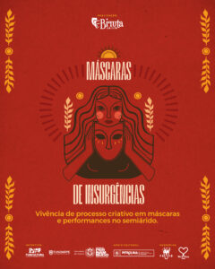 Cia Biruta de Teatro abre projeto “Máscaras de Insurgências” nesta quinta-feira (22)