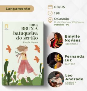 Entre poesia e encantos: escritora de Petrolina lança obra que celebra a força feminina e a magia do Sertão 