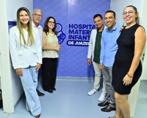 Primeira etapa de requalificação da Maternidade de Juazeiro é entregue pelo prefeito Andrei Gonçalves