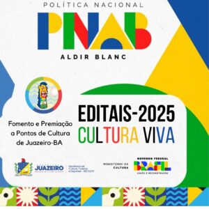 Seculte/Juazeiro divulga inscrições homologadas nos editais da Política Nacional Aldir Blanc