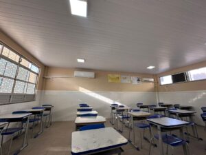 Gestão Anisio Viana transforma as escolas com climatização total  