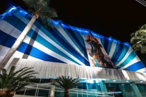 Com iluminação especial, Prefeitura de Petrolina presta homenagem à padroeira da cidade