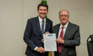Simão Durando se encontra com Geraldo Alckmin e defende propostas para enfrentar impactos do tarifaço na fruticultura