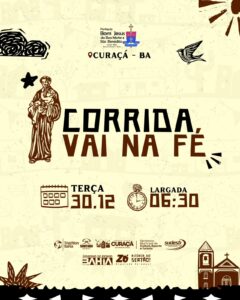 Prefeitura de Curaçá promove 1ª Corrida Vai na Fé em parceria com a Paróquia do Bom Jesus da Boa Morte e São Benedito