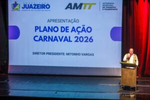 AMTT define esquema especial de trânsito para o Carnaval de Juazeiro 2026