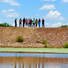 Após limpeza e manutenção realizada pela prefeitura, barragens começam receber água das chuvas em Lagoa Grande