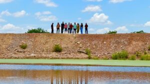 Após limpeza e manutenção realizada pela prefeitura, barragens começam receber água das chuvas em Lagoa Grande