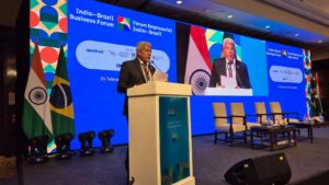 Jerônimo Rodrigues apresenta potencial da Bahia para empresários e autoridades no Fórum Índia-Brasil