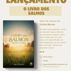 Entre versos e fé, professor lança livro que convida à intimidade com Deus em Petrolina