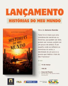 Entre memórias e paisagens do Sertão, guarda municipal de Petrolina lança livro “Histórias do meu mundo”