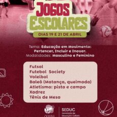 Prefeitura de Lagoa Grande realiza edição 2026 dos Jogos Escolares do município