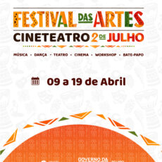 Divulgada a programação do I Festival das Artes do Cineteatro 2 de Julho   