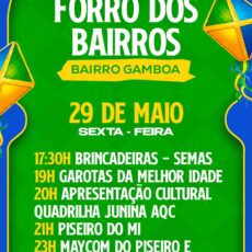 Forró dos Bairros 2026 começa hoje (29) e leva tradição junina para Gamboa 