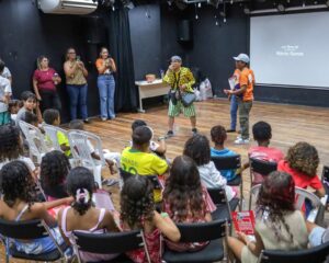 Prefeitura de Juazeiro evidencia combate ao trabalho infantil em ação com crianças e adolescentes no CRAS Tabuleiro